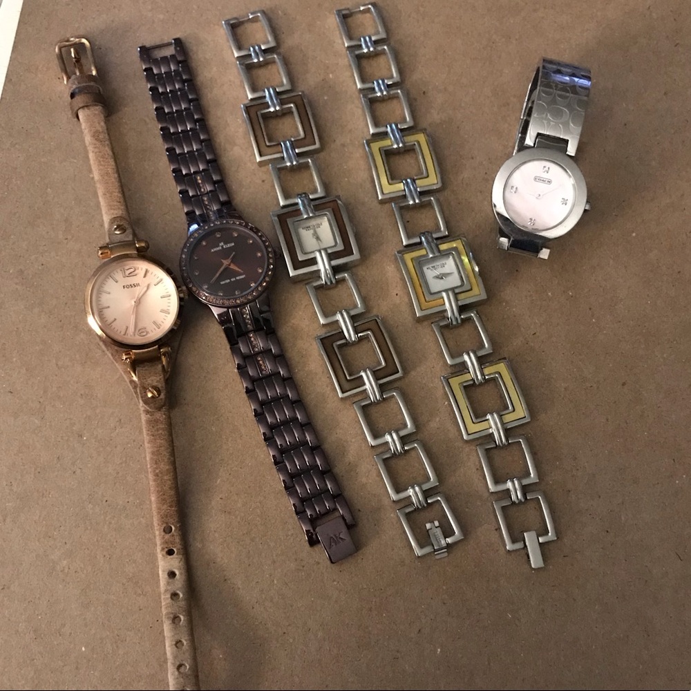 Designer Watches - set of 5